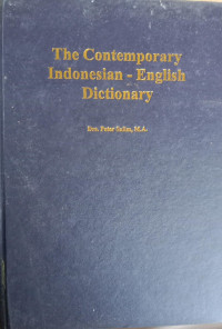 The contemporary Indonesian-English doctionary