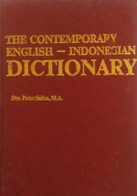 The contemporary English-Indonesian Dictionary