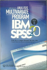 Image of Aplikasi Analisis Multivariate Dengan Program IBM SPSS 20