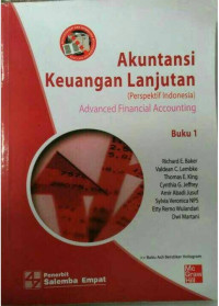 Image of Akuntansi Keuangan Lanjutan (Perspektif Indonesia)=Advanced Financial Accounting BUKU-1