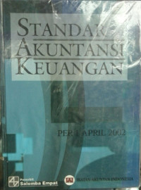 Image of Standar Akuntansi Keuangan Per 1 April 2002