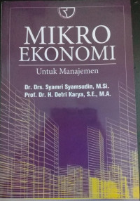 Mikro Ekonomi untuk Manajemen