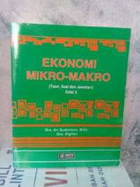 Ekonomi Mikro-Makro (Teori, Soal, dan Jawaban) Ed.3