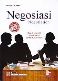 Image of Negosiasi=Negotiation Ed.6.;  BUKU-1