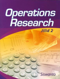 Operations Research JILID-2