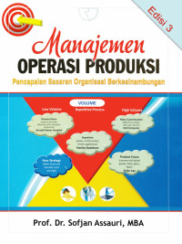 Manajemen Operasi Produksi Ed.3, Cet.1