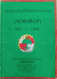 Almanak Perkoperasian (ALMAKOP) No: 1 - 1984