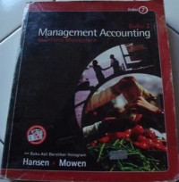 Management Accounting=Akuntansi Manajemen Ed.7.; BUKU-2