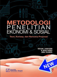 Image of Metodologi Penelitian Ekonomi dan Sosial: Teori Konsep, dan Rencana Proposal