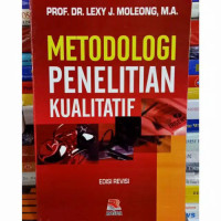 Image of Metodologi Penelitian Kualitatif Ed.Revisi