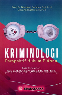 KRIMINOLOGI ( Perspektif hukum pidana )