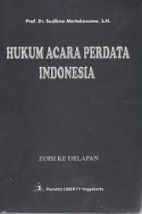 HUKUM ACARA PERDATA INDONESIA (Edisi Keenam)