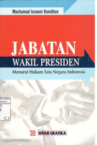 JABATAN WAKIL PRESIDEN(MENURUT HUKUM TATA NEGARA RI)