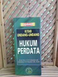 Kitab Undang-undang Hukum Perdata