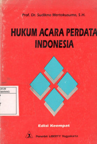 hukum Acara Perdata Indonesia (Edisi Keempat)