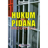 HUKUM PIDANA INDONESIA