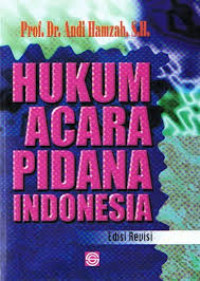 Image of Hukum Acara Pidana Indonesia,Edisi Revisi