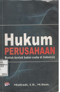 Hukum Perusahaan,Bentuk-bentuk badan usaha di Indonesia