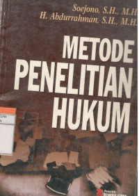 Image of METODE PENELITIAN HUKUM