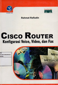 Cisco Router konfigurasi voice,video dan fax