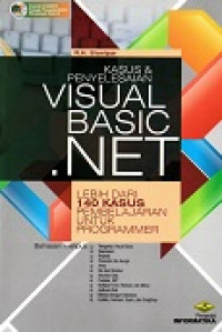 Image of Kasus & Penyelesaian Visual Basic. Net: lebih dari 140 kasus pembelajaran untuk Programmer