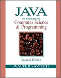 Java An Introduction to Computer Science dan Programming