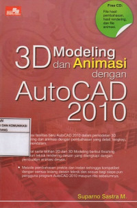 Image of 3D Modeling dan Animasi dengan Autocad 2010