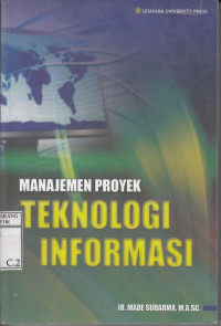 Manajemen Proyek Teknologi Informasi