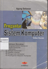 Pengantar Sistem Komputer
