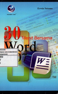 Image of 30 Menit Bersama Word 2007