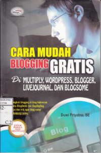 Image of Cara Mudah Blogging Gratis di Multiply, Wordpress, Blogger, Livejournal, dan Blogsome
