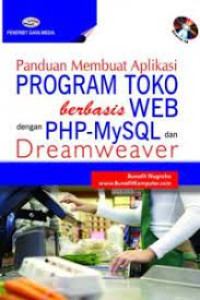 Panduan Membuat Aplikasi Program Toko Berbasis Web dengan PHP MySQL dan Dreamweaver