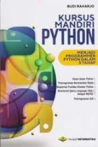 Kursus Mandiri Python ( menjadi programmer python dalam 5 tahap