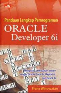 Image of Panduan Lengkap Pemrograman Oracle Developer 6i