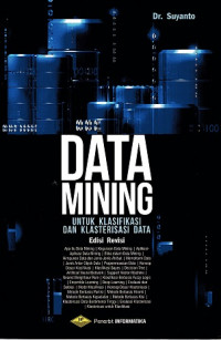 Image of Data Mining untuk Klasifikasi dan Klasterisasi Data