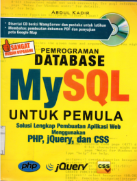 Image of Pemrograman Database MySQL Untuk Pemula