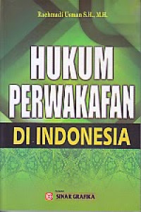 Hukum Perwakafan Di Indonesia