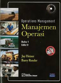 Manajemen Operasi= Operations Management,  Edisi 9 BUKU-1