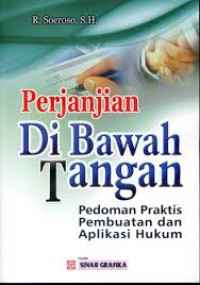 Perjanjian di bawah tangan