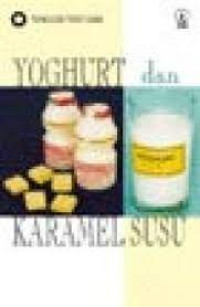 Yoghurt dan karamel susu