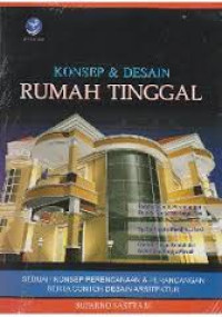 Konsep & desain rumah tinggal