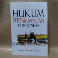 Hukum pertambangan di indonesia