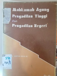 Mahkamah agung pengadilan tinggi