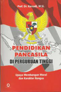 Pendidikan pancasila di perguruan tinggi