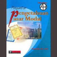 Pengantar pengetahuan pasar modal