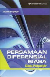 Persamaan Diferensial Biasa:Suatu Pengantar