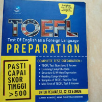 TOEFL preparation: Pasti capai skor tinggi > 500