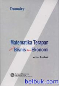 Matematika Terapan Untuk Bisnis Dan Ekonomi Edisi 2