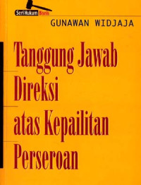 Tanggung jawab direksi atas kepailitan perseroan