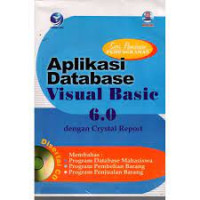 Aplikasi database Visual Basic 6.0 dengan crystal report